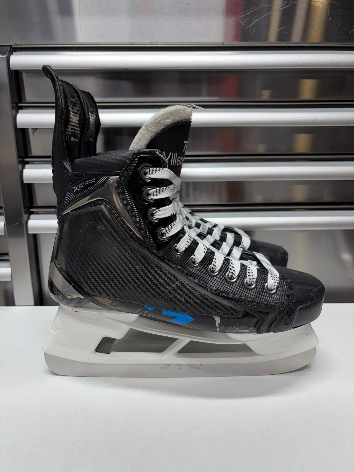 CCM XF Pro Skate Size 7.5 Regular Width (Used) WILLIAM VILLENEUVE Pro Stock