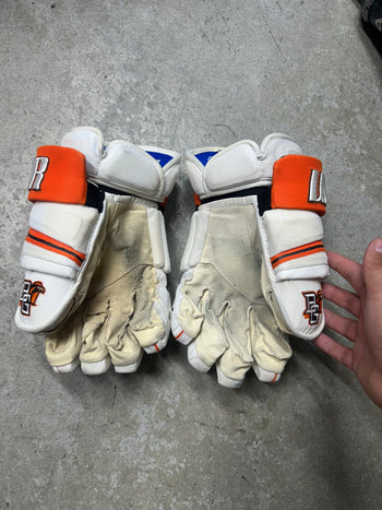 14” Warrior Covert Pro QRE Hockey Gloves (Used) NCAA Pro Stock