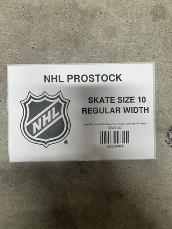 True SVH Custom Pro Skate Size 10 (Like New) NHL Pro Stock