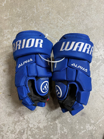 13” Warrior ALPHA X1 pro Pro Hockey Gloves (New) Pro Stock