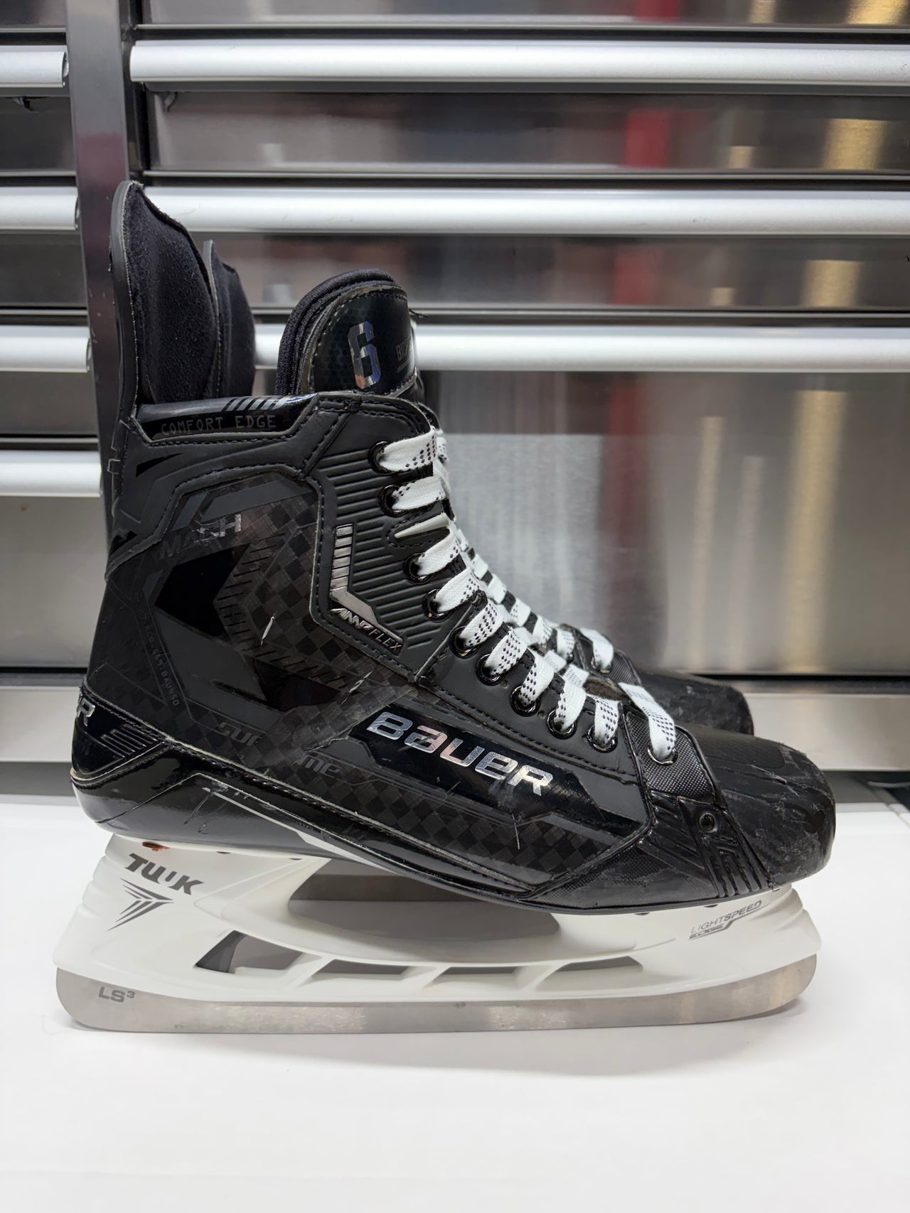 Bauer Supreme Mach Skate Size 11 Fit 1 (Used) LIAN BICHSEL Pro Stock