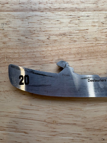 288mm Bauer LS Pulse  SS NHL Pro Stock Used Steel (Blade/Runner)