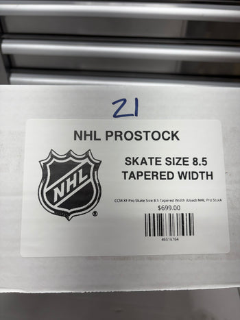 CCM XF Pro Skate Size 8.5 Tapered Width (Used) NHL Pro Stock