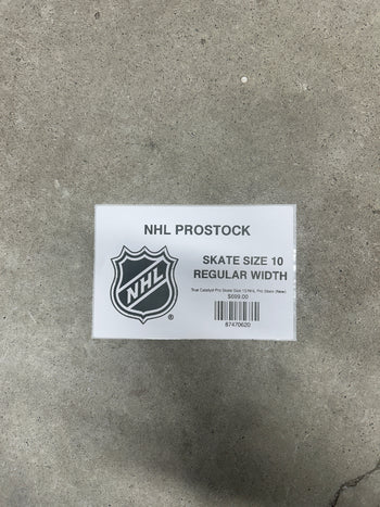True Catalyst Pro Skate Size 10 Regular Width NHL Pro Stock (New)