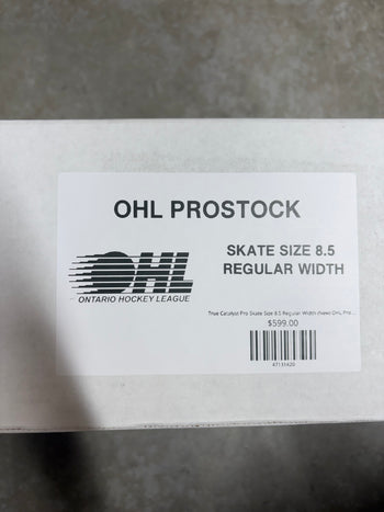 True Catalyst Pro Skate Size 8.5 Regular Width (New) OHL Pro Stock