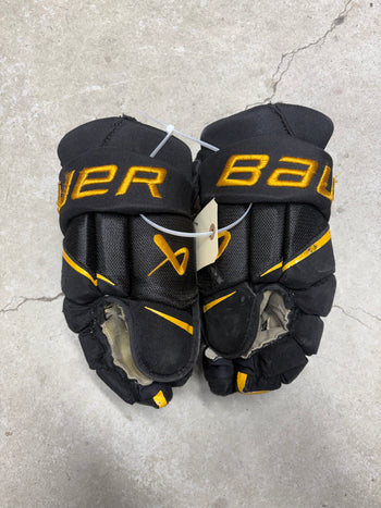 14” Bauer Vapor Hyperlite Gloves NCAA Used