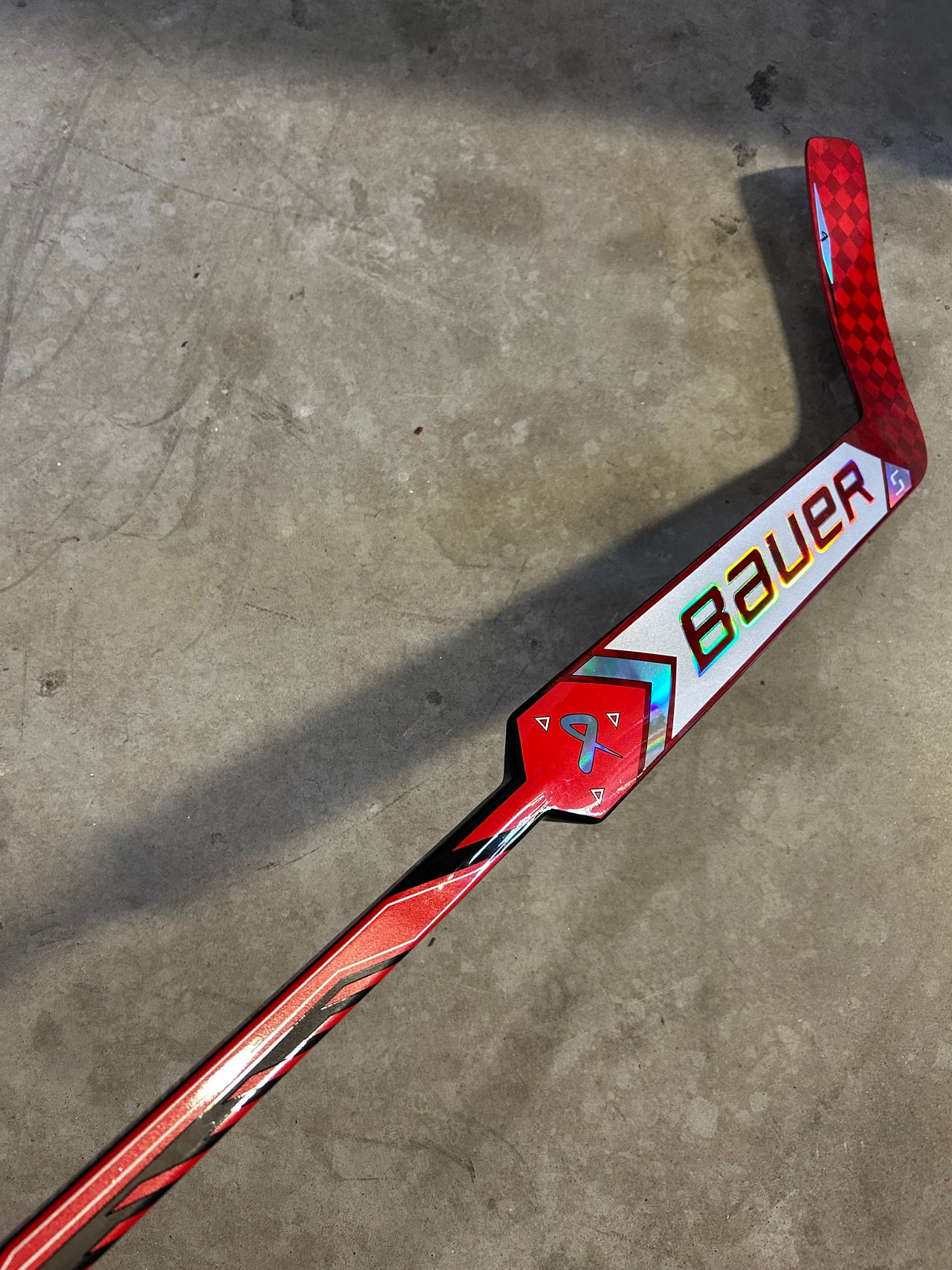 Left Hand 25" Bauer Shadow Goalie Stick New
