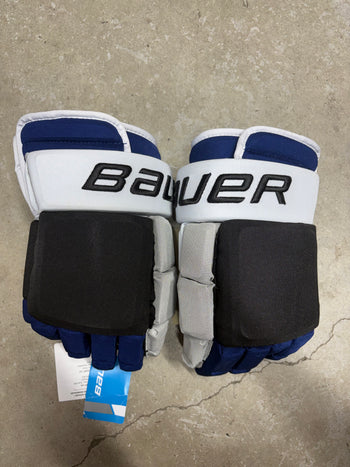 15” Bauer Pro Series Tampa Bay Lightning Gloves Pro Stock New