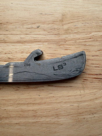 288mm Bauer LS3 NHL Pro Stock Used Steel (Blade/Runner)