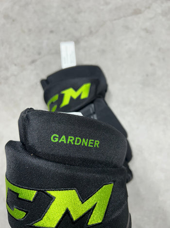 15” CCM HGQL Dallas Stars Pro Hockey Gloves (New)