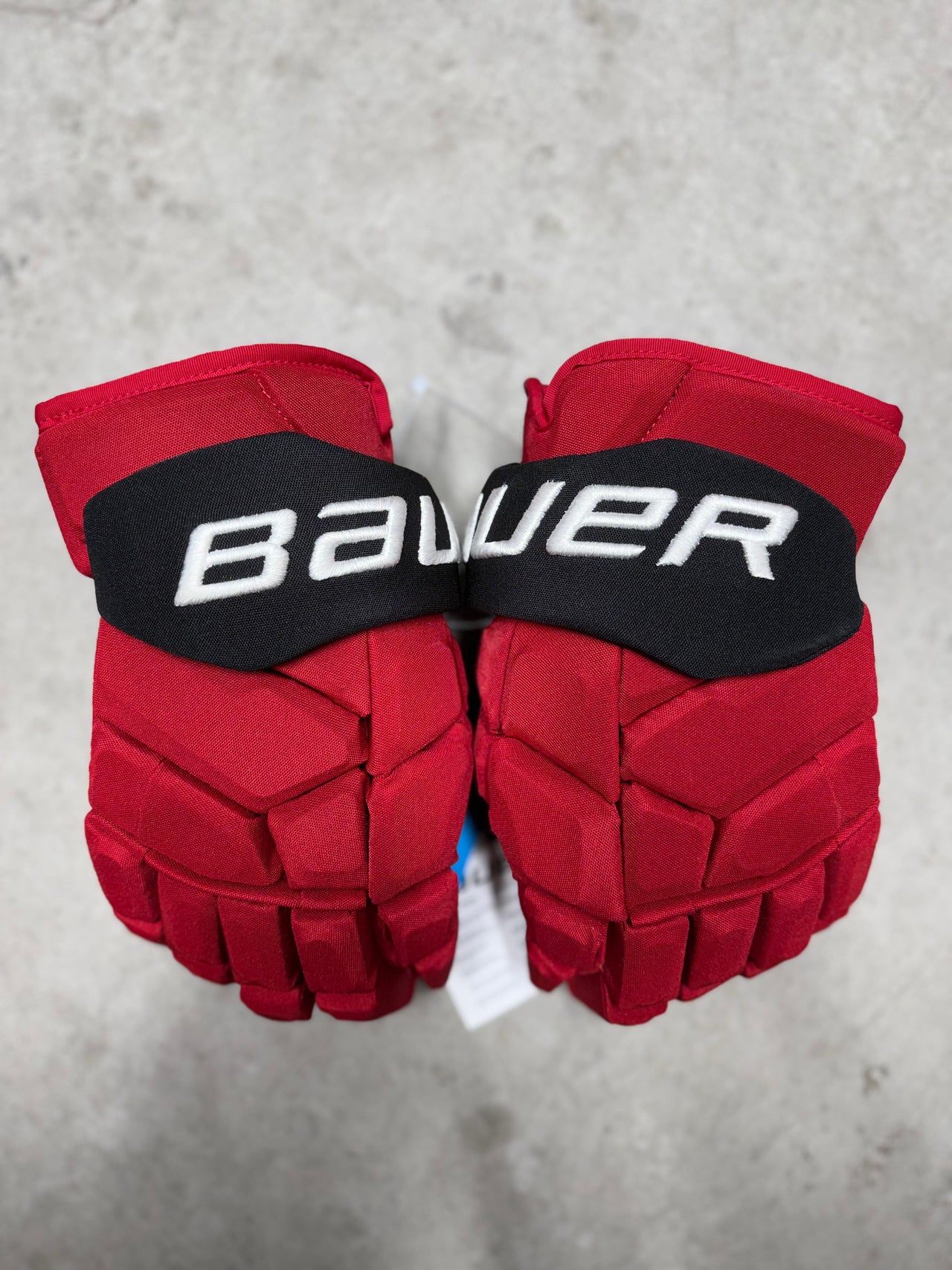 14” Bauer Supreme Mach Hockey Gloves New Jersey Devils (New)