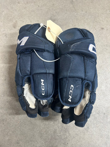 14” CCM Pro Stock QMJHL Hockey Gloves Used