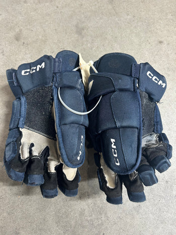 14” CCM Pro Stock QMJHL Hockey Gloves Used