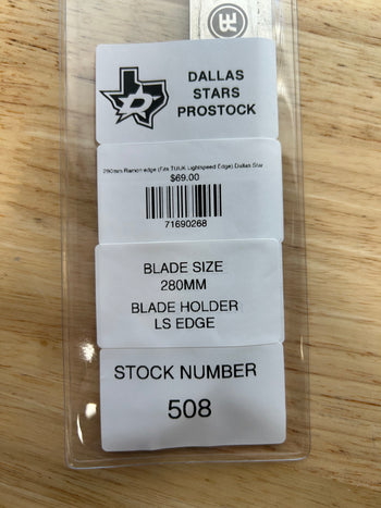 280mm Ramon Edge (Fits TUUK Lightspeed Edge) Dallas Stars NHL Pro Stock (New)