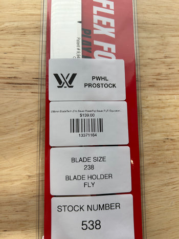 238mm BladeTech (Fits Bauer PowerFly) Bauer FlyTi Equivalent PWHL Pro Stock