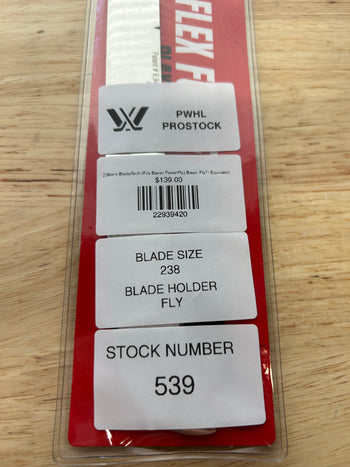 238mm BladeTech (Fits Bauer PowerFly) Bauer FlyTi Equivalent PWHL Pro Stock
