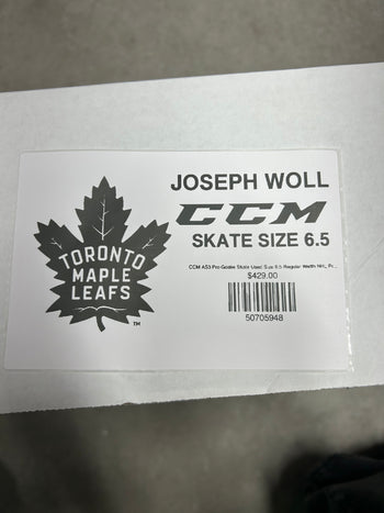 CCM AS3 Pro Goalie Skate Used Size 6.5 Regular Width NHL Pro Stock