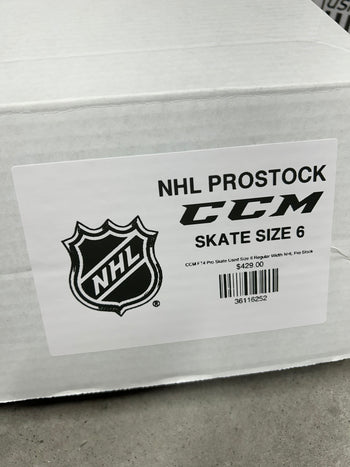 CCM FT4 Pro Skate Used Size 6 Regular Width NHL Pro Stock