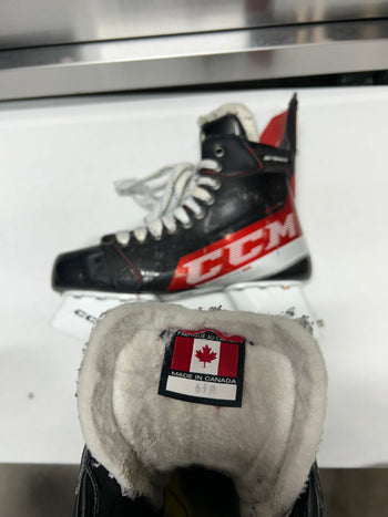 CCM FT4 Pro Skate Used Size 6.5 Regular Width NCAA Pro Stock