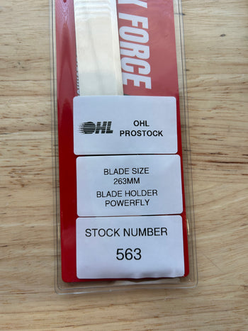 263mm BladeTech (Fits Bauer PowerFly) Bauer FlyTi Equivalent OHL Pro Stock