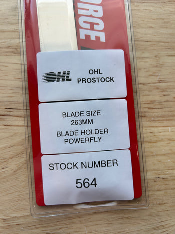 263mm BladeTech (Fits Bauer PowerFly) Bauer FlyTi Equivalent OHL Pro Stock