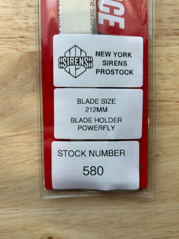 212mm BladeTech (Fits Bauer PowerFly) Bauer FlyTi Equivalent New York Sirens Pro Stock