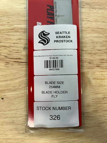 254mm BladeTech (Fits Bauer PowerFly) Bauer FlyTi Equivalent Victor Rask Pro Stock