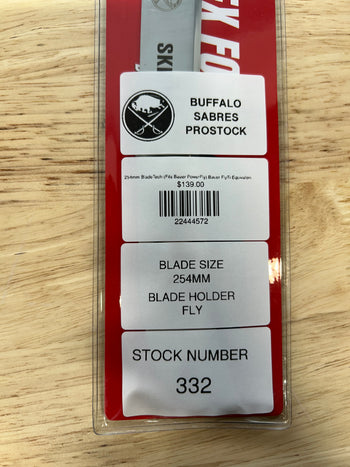 254mm BladeTech (Fits Bauer PowerFly) Bauer FlyTi Equivalent Jeff Skinner Pro Stock