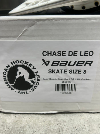 Bauer Hyperlite Skate Size 8 FIT 1 AHL Pro Stock