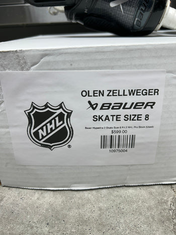 Bauer Hyperlite 2 Skate Size 8 Fit 2 NHL Pro Stock (Used)