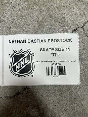 Bauer Hyperlite2 Skate Size 11 FIT 1 (Used) NHL Pro Stock