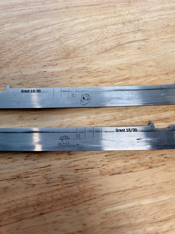 288mm Bauer LS Pulse Stainless Steel Used NHL Pro Stock (Blade/Runner)