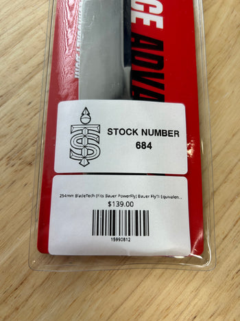 254mm BladeTech (Fits Bauer PowerFly) Bauer FlyTi Equivalent Toronto Sceptres Pro Stock
