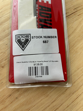 254mm BladeTech (Fits Bauer PowerFly) Bauer FlyTi Equivalent Montreal Victoire Pro Stock