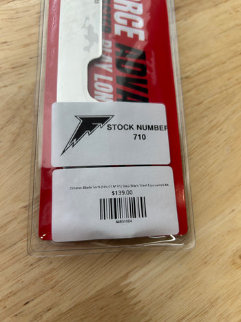 255mm BladeTech (Fits CCM XS) Step Black Steel Equivalent Minnesota Frost Pro Stock