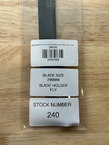 296mm Bauer FLY-TI Used (Like New) NHL Dallas Stars Jason Robertson Pro Stock (Blade/Runner)