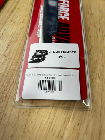 230mm BladeTech (Fits Bauer PowerFly) Bauer FlyTi Equivalent Boston Fleet Pro Stock