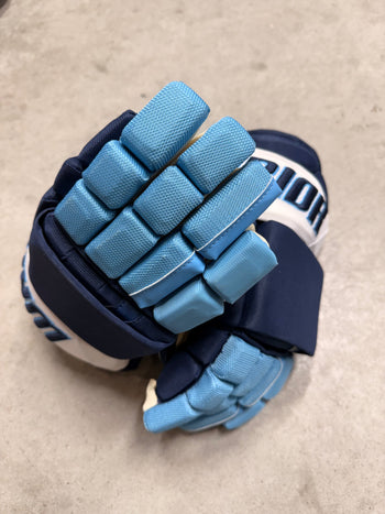 14” Warrior Alpha Pro Custom Maine Univ. Hockey Gloves New