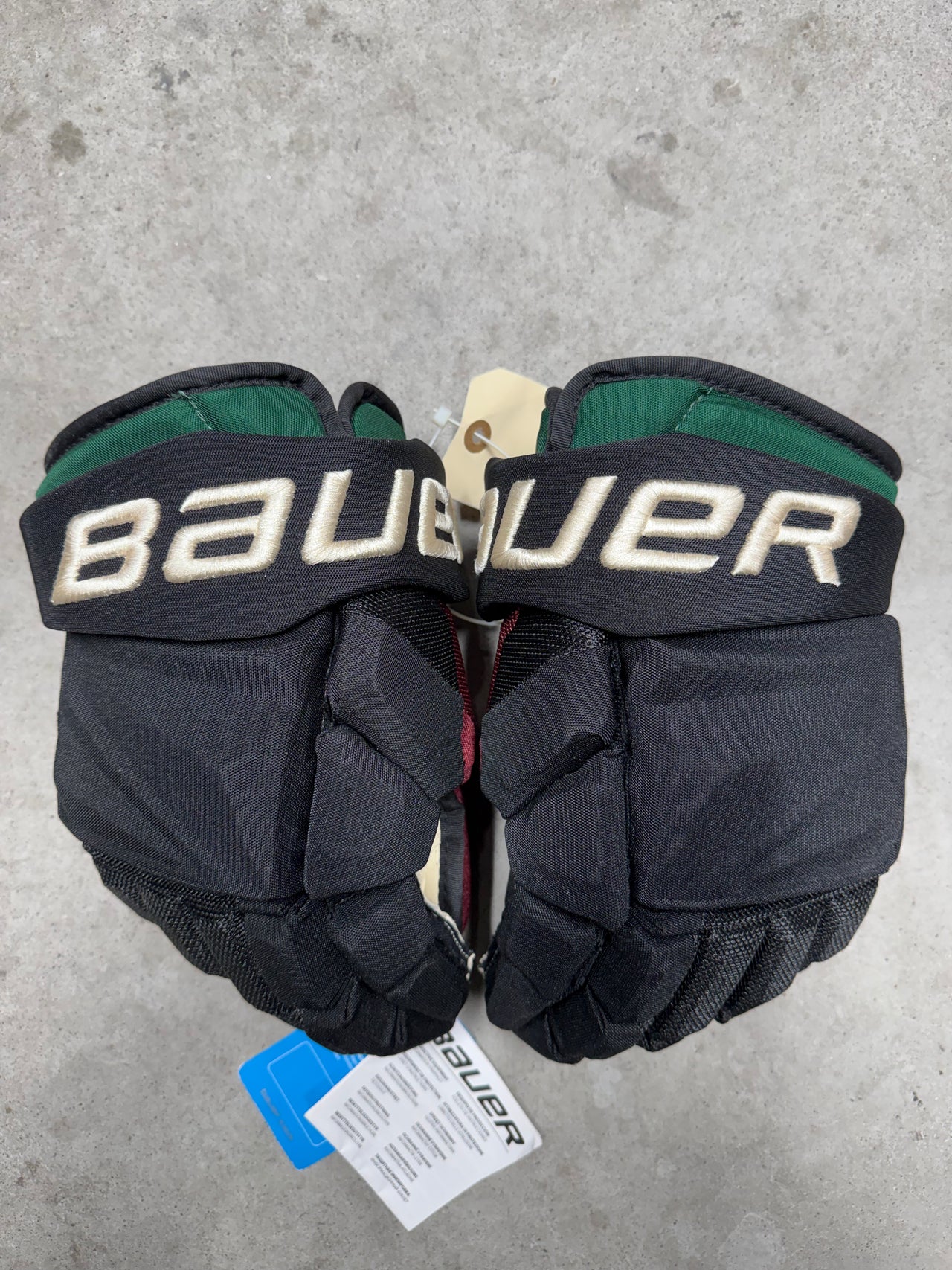 14” Bauer Hyperlite Gloves Pro Stock Arizona Coyotes New