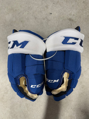 13” CCM HGTKXP Custom Pro Toronto Maple Leafs Hockey Gloves New