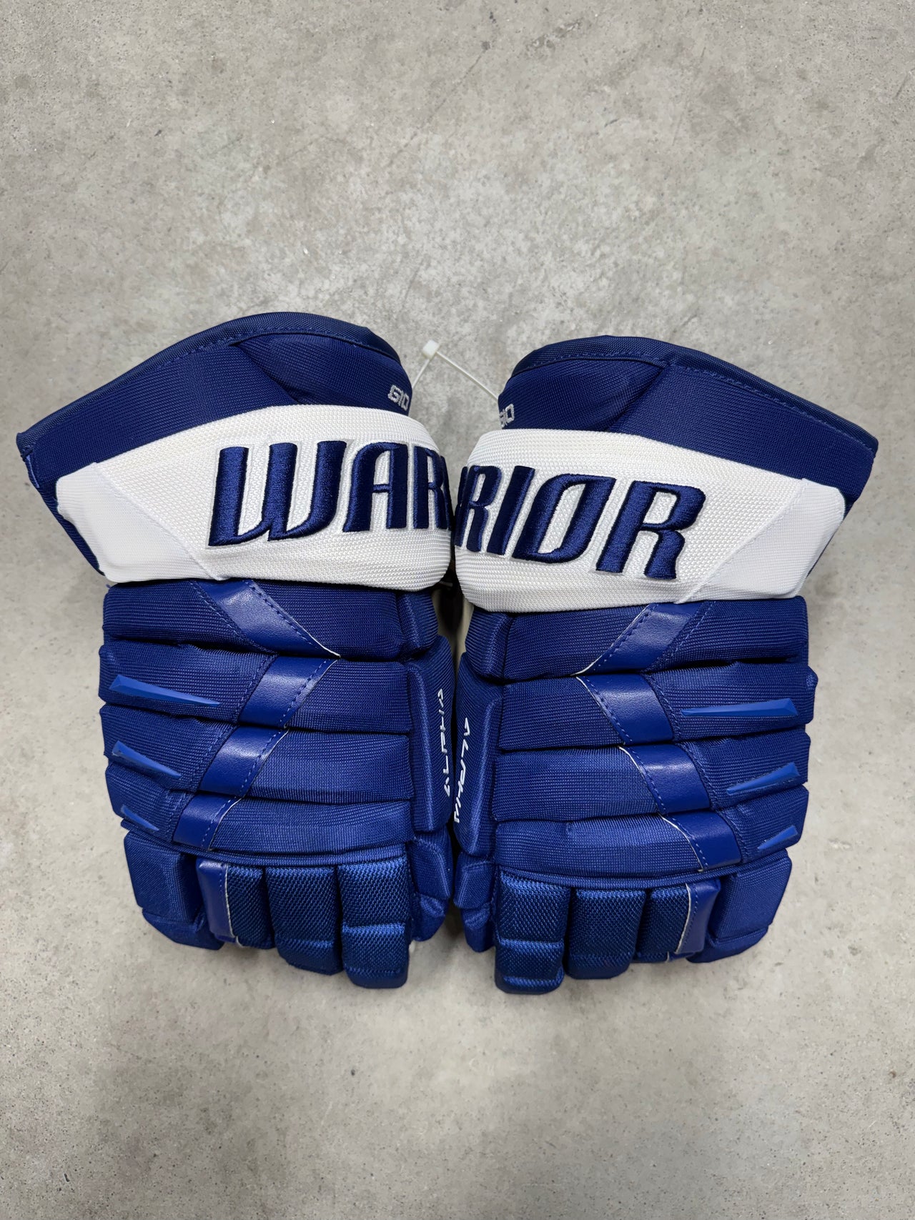 14” Warrior Alpha DX Hockey Gloves Toronto Maple Leafs Pro Stock New