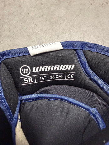 14” Warrior Alpha DX Hockey Gloves Toronto Maple Leafs Pro Stock New