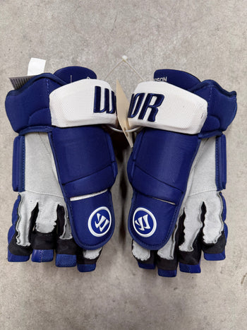15” Warrior Alpha DX Hockey Gloves Toronto Maple Leafs Pro Stock New