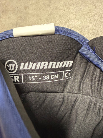 15” Warrior Alpha DX Hockey Gloves Toronto Maple Leafs Pro Stock New