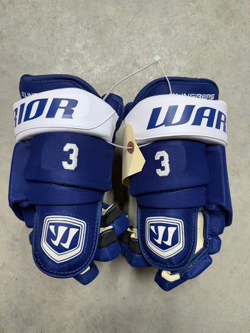 13” Warrior Covert Custom Toronto Maple Leafs Hockey Gloves New