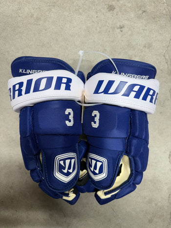 13” Warrior Covert Custom Toronto Maple Leafs Hockey Gloves New