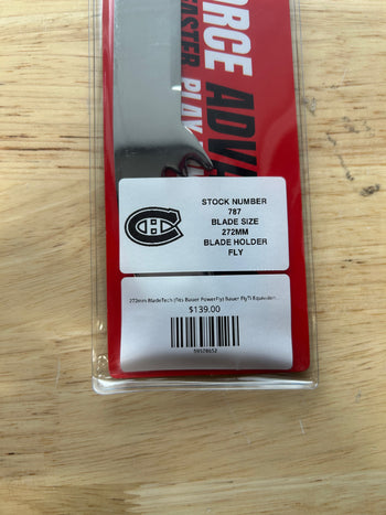 272mm BladeTech (Fits Bauer PowerFly) Bauer FlyTi Equivalent Montreal Canadiens Pro Stock