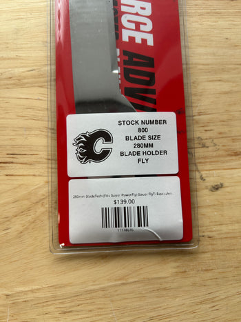 280mm BladeTech (Fits Bauer PowerFly) Bauer FlyTi Equivalent Calgary Flames Pro Stock