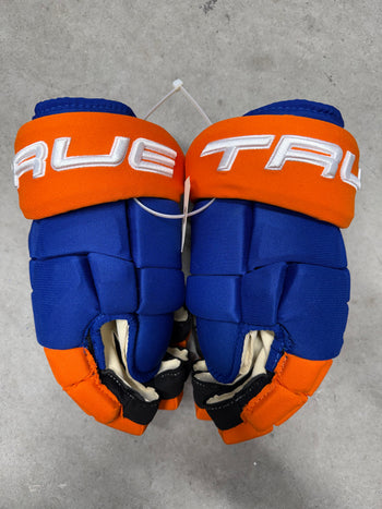 14” True 4 Roll Pro Edmonton Oilers Pro Stock Hockey Gloves (New)