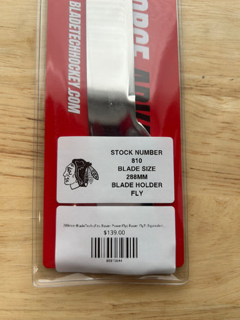 288mm BladeTech (Fits Bauer PowerFly) Bauer FlyTi Equivalent Chicago Blackhawks Pro Stock